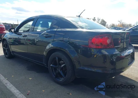 2013 Dodge Avenger Se z USA, uszkodzony, nr VIN 1C3CDZAB0DN537227